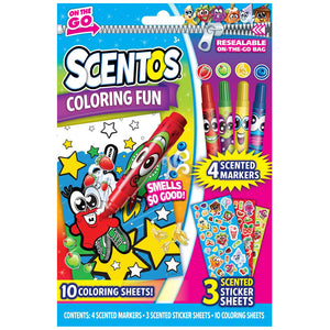 Scentos On-the-Go Colouring Fun Pack