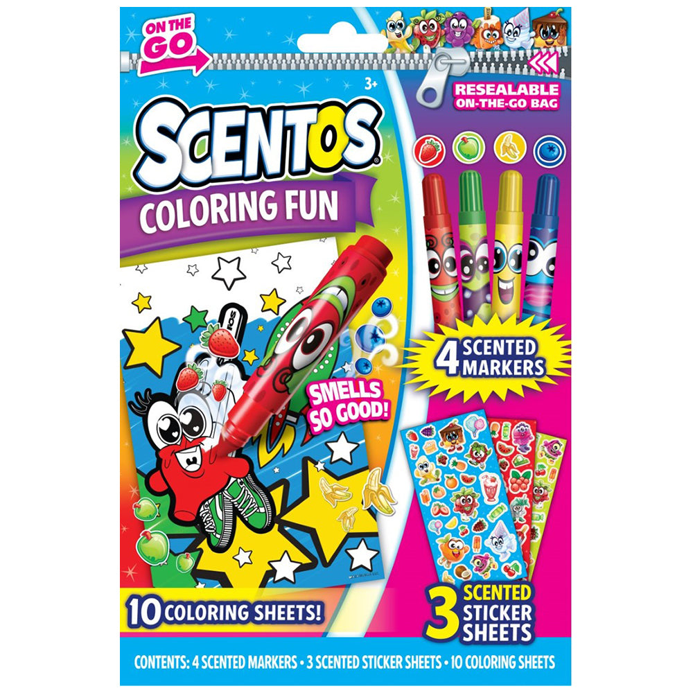 Scentos On-the-Go Colouring Fun Pack