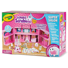 Load image into Gallery viewer, Crayola Scribble Scrubbies Pets Super Beauty Salon Playset