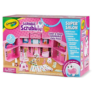 Crayola Scribble Scrubbies Pets Super Beauty Salon Playset