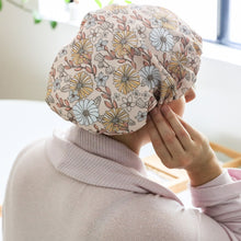Load image into Gallery viewer, Travel By Splosh Floral Shower Cap