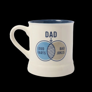 SPLOSH Father's Day "Loud Farts - Best Jokes" Mug