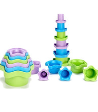 Load image into Gallery viewer, Green Toys Stacking Cups Baby Toy