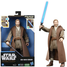 Load image into Gallery viewer, Star Wars Galactic Action Obi-Wan Kenobi Action Figure