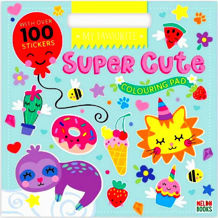 My Favourite Super Cute Colouring Pad