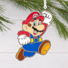 Load image into Gallery viewer, Hallmark Metal Super Mario Christmas Tree Decoration