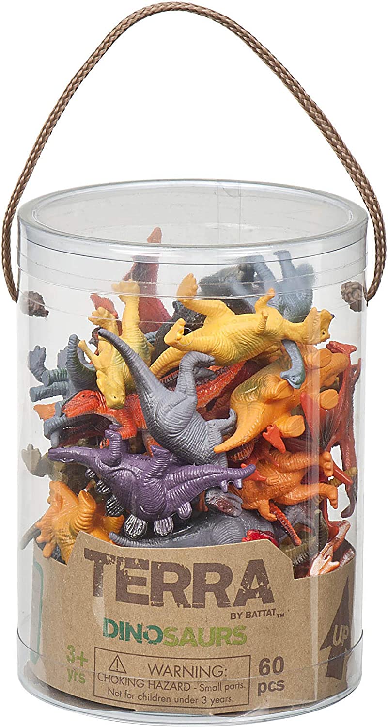 Terra Dinosaurs in a Tub - 60 Piece