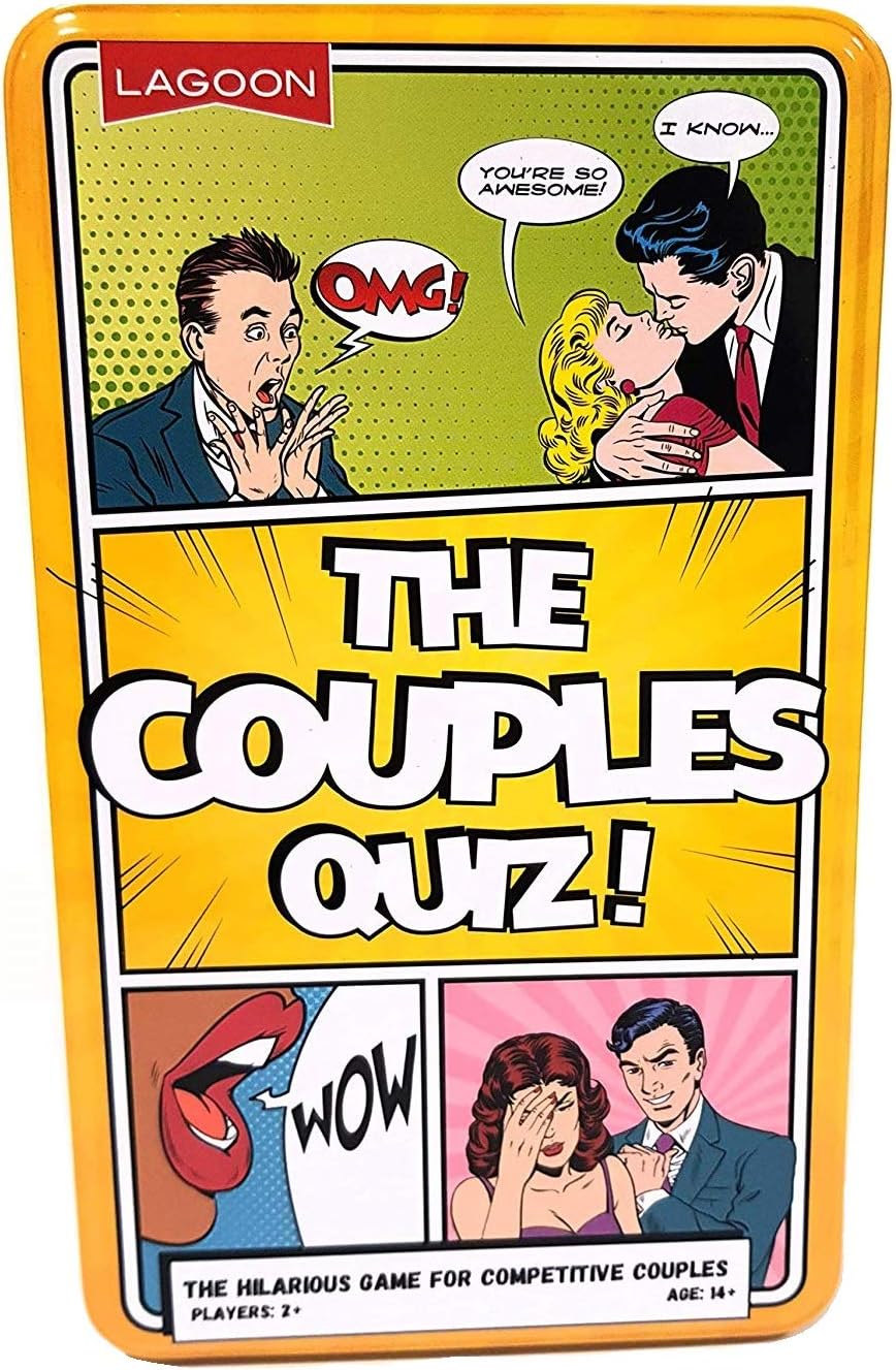 LAGOON The Couples Quiz Party Game in a Tin