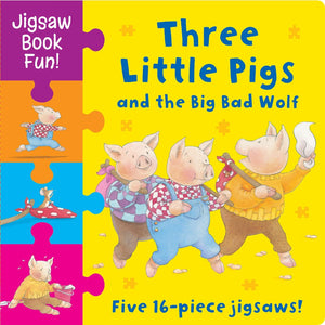 Three Little Pigs and the Big Bad Wolf (Jigsaw Book) by Alison Atkins