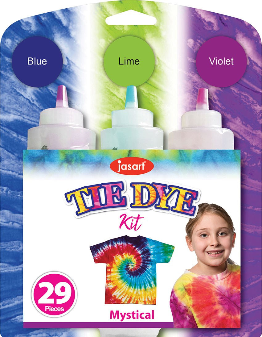 jasart 29 Piece Tie Dye Kit - Mystical