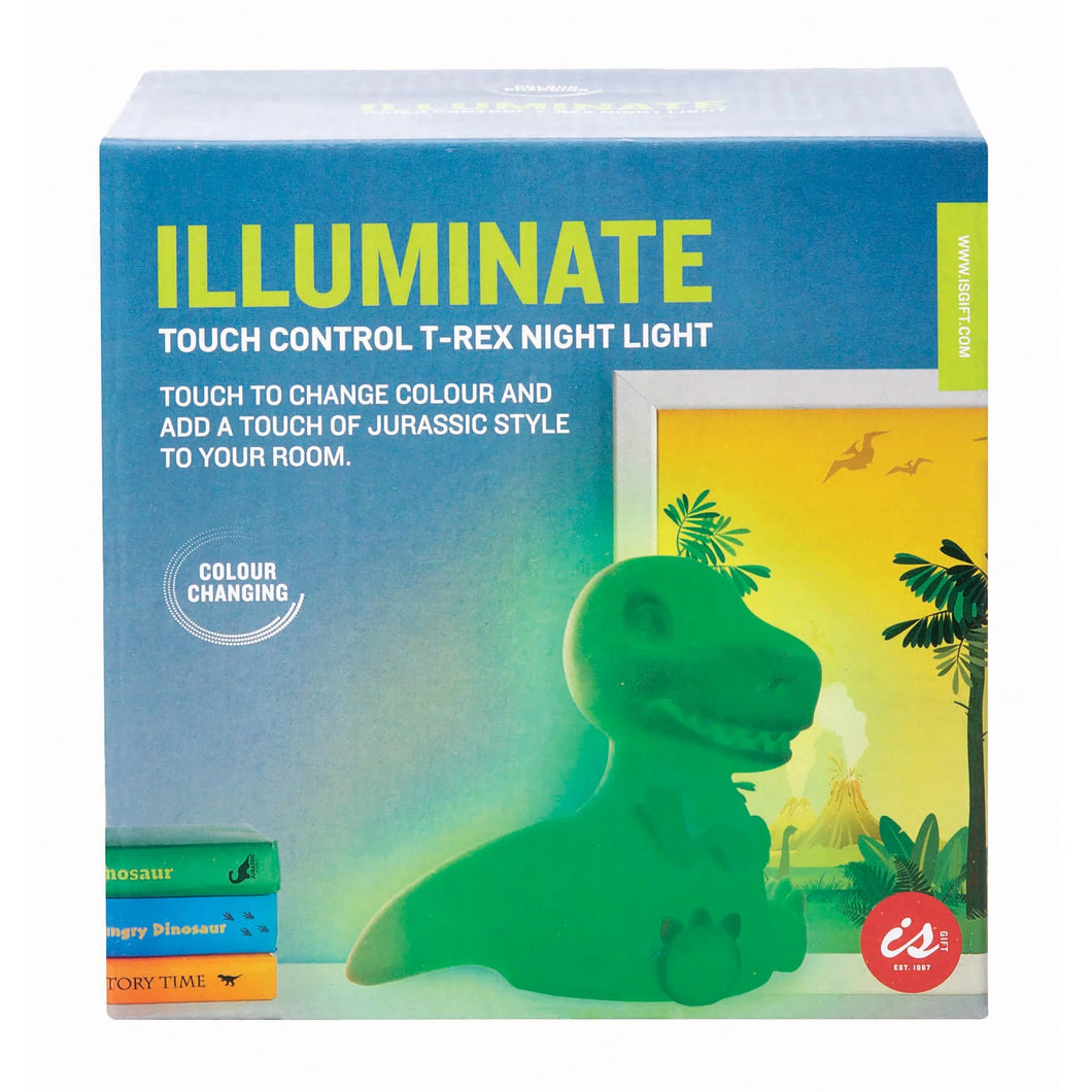 Illuminate Colour Changing Touch Light - T Rex