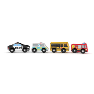 JAdore City Urban City Wooden Vehicles Tube