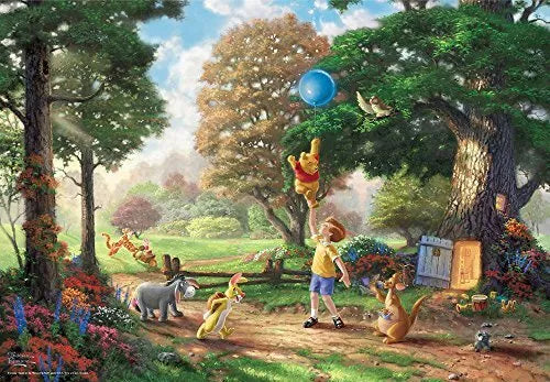 Thomas Kinkade Studios Disney Winnie the Pooh 1000 Piece Jigsaw Puzzle