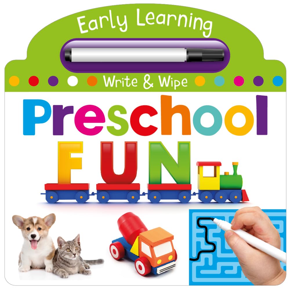 Early Learning: Write & Wipe Alphabet ABC