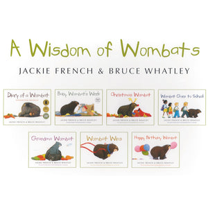 A Wisdom of Wombats: 7 Books Boxset by Jackie French & Bruce Whatley