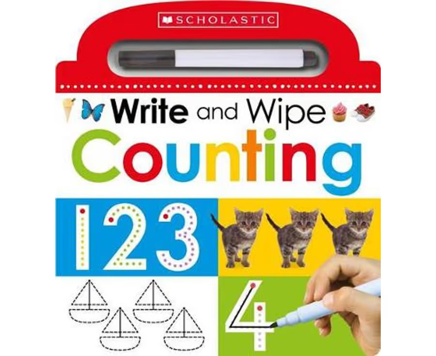 Early Learning: Write & Wipe Counting 123