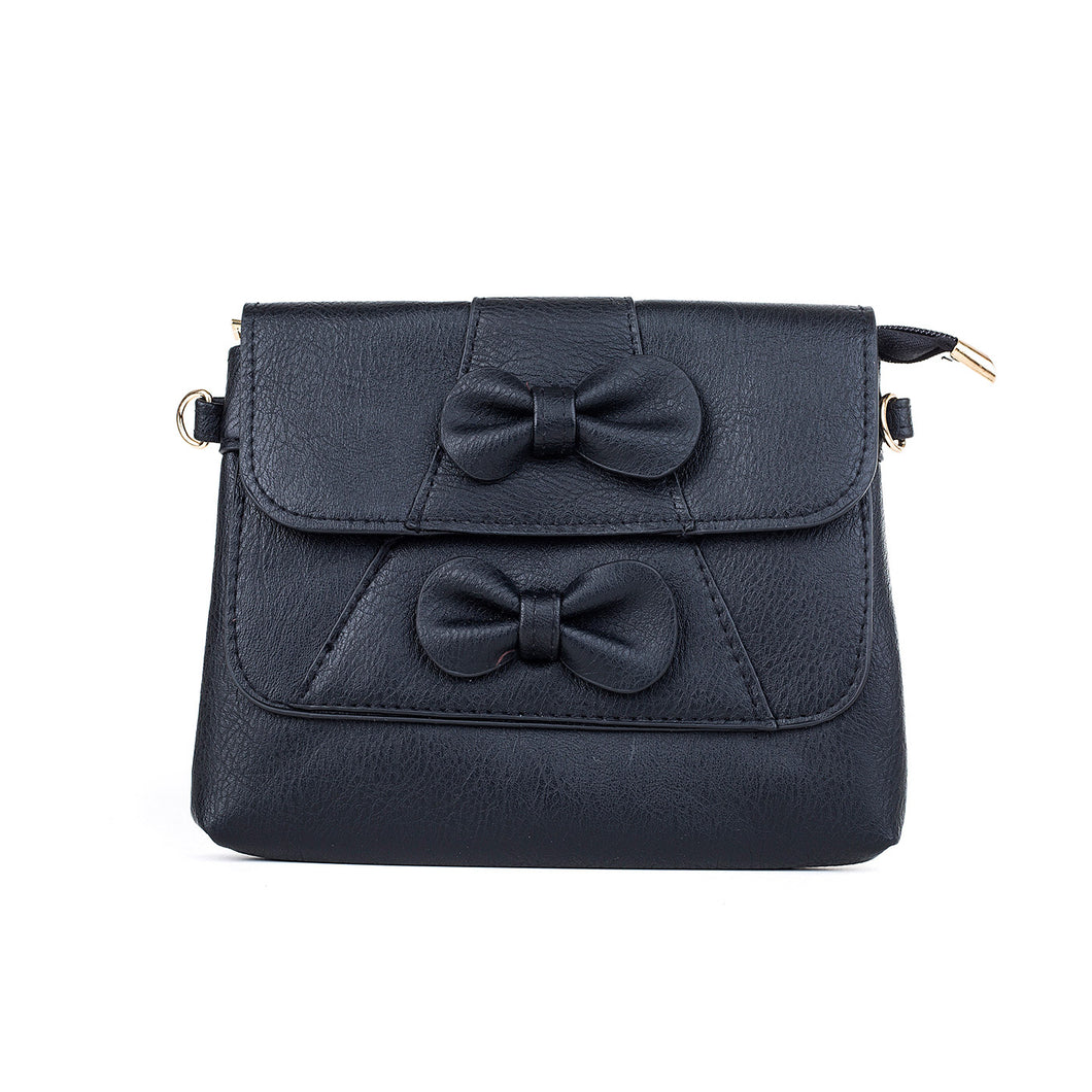 IVYS Crossbody Bow Bag - Black B4831