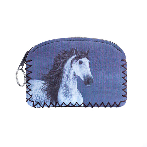 IVYS Coin Purse -Grey Horse