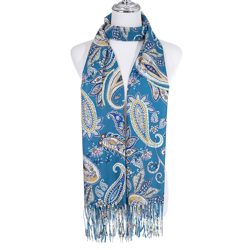 IVYS Paisley Scarf - Teal