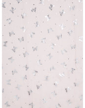 Load image into Gallery viewer, IVYS Metallic Scarf - Pink - Butterflies &amp; Dots