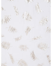 Load image into Gallery viewer, IVYS Metallic Scarf - White - Fern