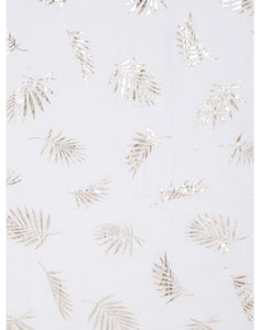 IVYS Metallic Scarf - White - Fern