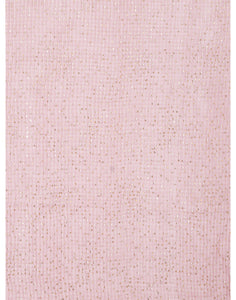 IVYS Metallic Scarf - Pink - Crinkle Dots