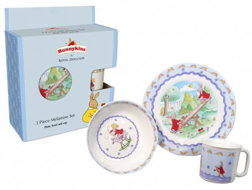 Royal Doulton Bunnykins Melamine 3 Piece Set - Shining Star