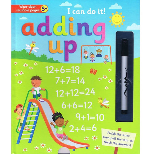 I can do it! Adding Up - Wipe Clean Book (Board Book)