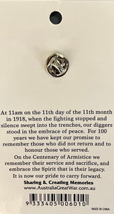 Armistice Centenary Lapel Badge