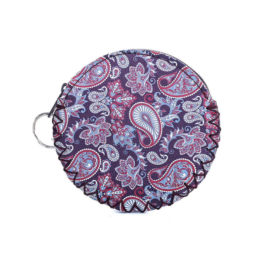 IVYS Round Coin Purse - Paisley