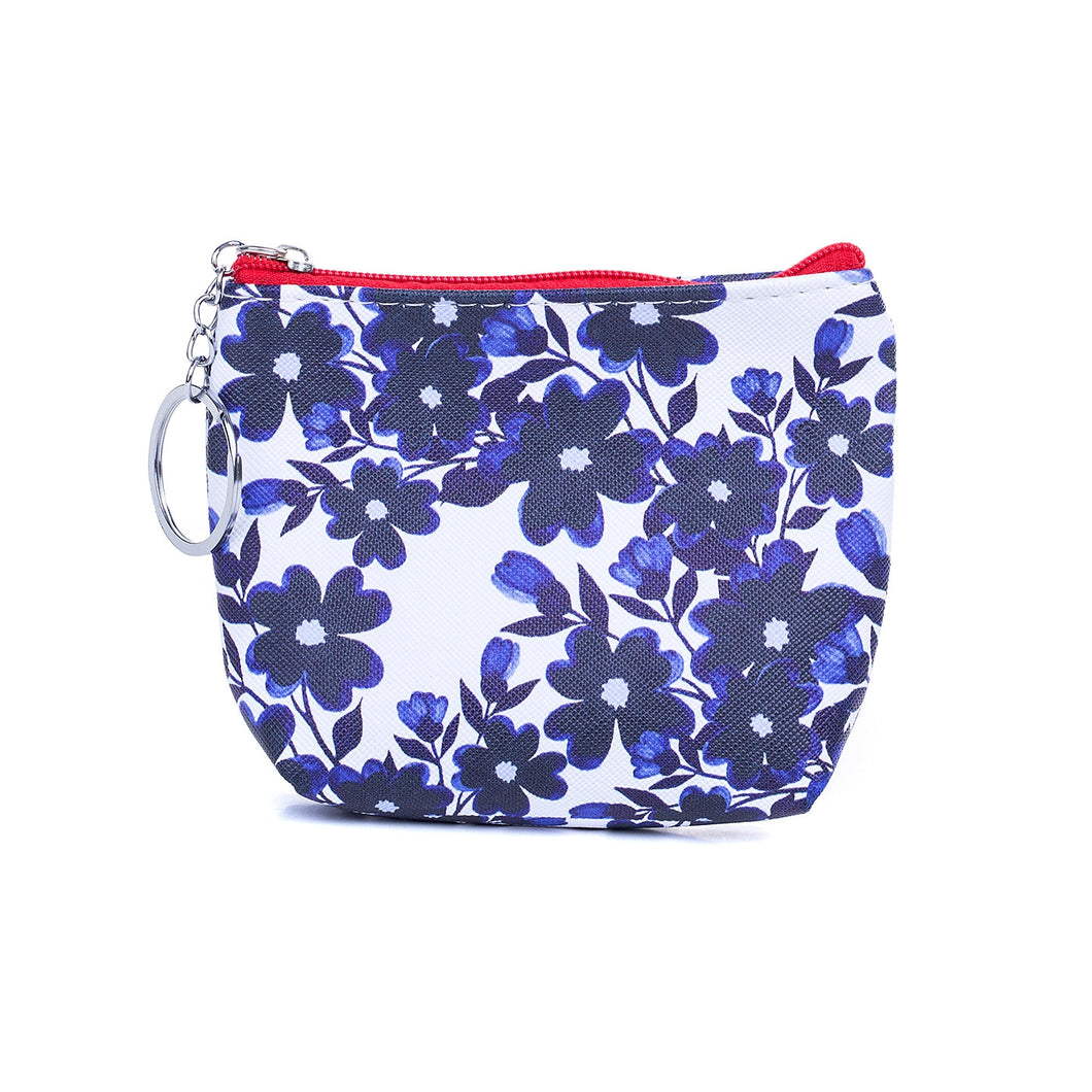 IVYS Coin Purse - Blue Floral E