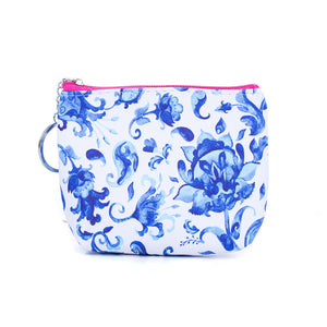 IVYS Coin Purse - Blue Floral B