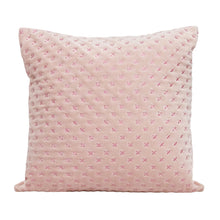 Load image into Gallery viewer, SPLOSH Botanica Velvet Stitched Cushion Cover with Insert - Pink