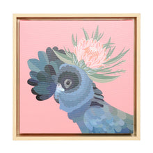 Load image into Gallery viewer, SPLOSH Botanica Cockatoo Framed Canvas 34cm x 34cm