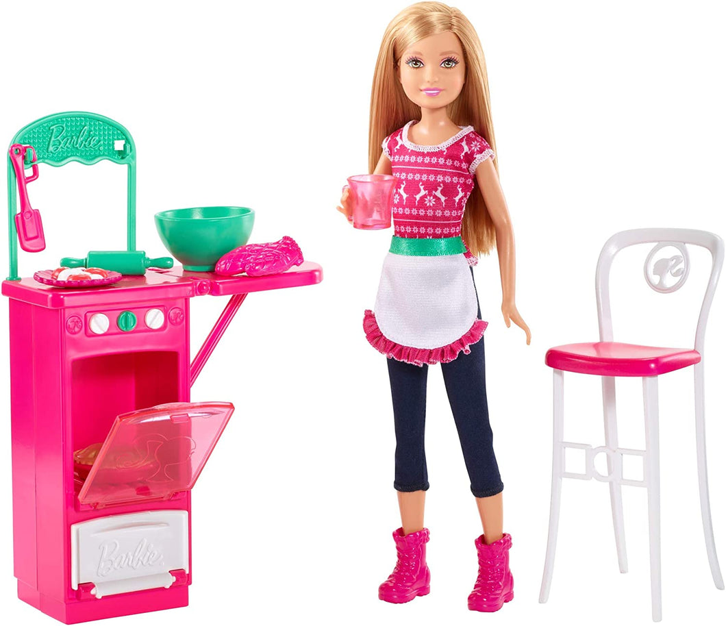 Mattel 26cm Barbie - Christmas Baking with Accessories