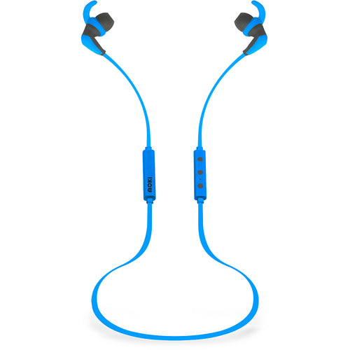 MOKI Freestyle Bluetooth Earphones - Blue