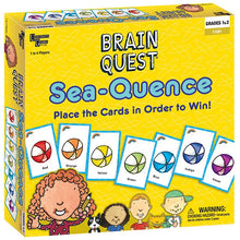 Load image into Gallery viewer, Brain Quest Sea-Quence Board Game - Place the Cards in Order to Win!