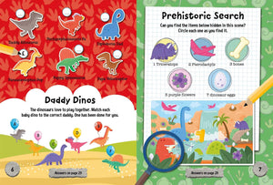 Build Your Own Dinosuar Racer Activity Book