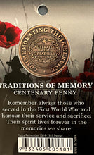 Load image into Gallery viewer, Great War Centenary Penny