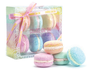 Chi Chi Macaroon Pastel Bath Set 360g - 6 Piece