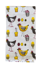 Load image into Gallery viewer, Allgifts Australia - Cotton Napkins (Set of 4) - Chickens