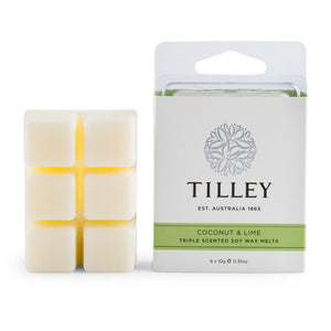 Tilley - Square Soy Wax Melts 60g - Coconut & Lime