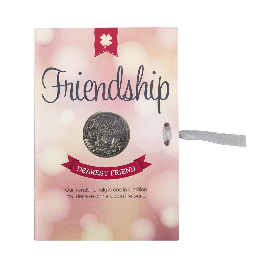 Coin Greeting Card - Dearest Friend