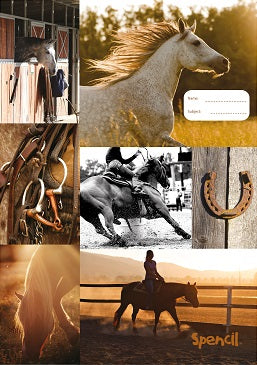 Spencil - Jumbo Scrapbook - Country Horse