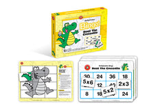 Load image into Gallery viewer, Learning Can Be Fun Multiplication Bingo! Beat The Crocodile Children&#39;s Educational Game