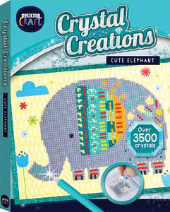 Hinkler: Curious Craft Crystal Creations Kit - Cute Elephant