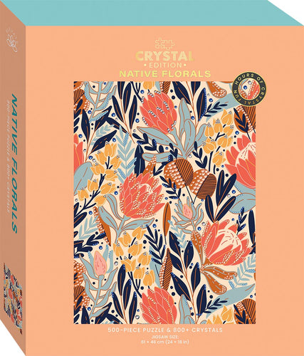 Elevate Crystal Edition Jigsaw: Native Florals
