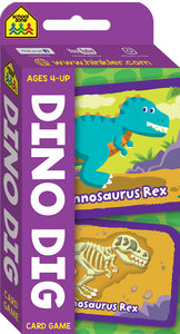 Hinkler: School Zone Dino Dig Card Game