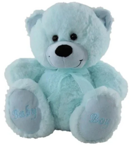 Elka 23cm Bear Jelly "Baby Boy" - Blue